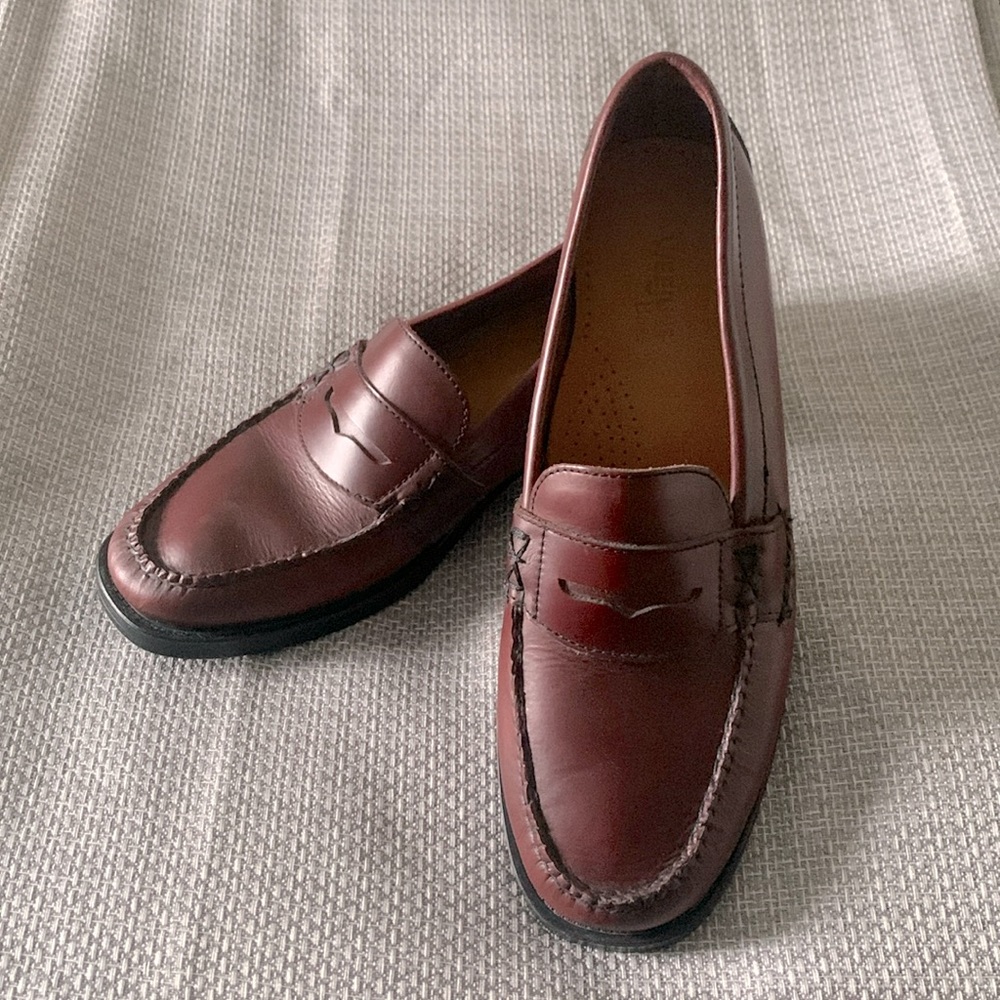 Vintage Bass Weejuns Katherine II Leather Loafers size 9M